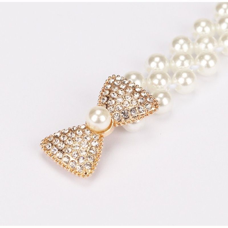 Ikat pinggang mutiara belt pearl sabuk mutiara