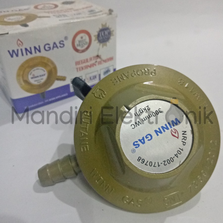 Winn Gas Regulator Gas Non Meter Low Pressure Tekanan Rendah W-118 NM