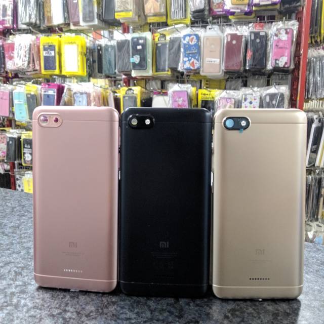 Backdoor casing tutup baterai Redmi 6A