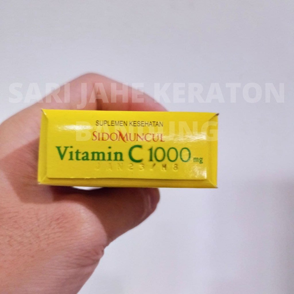 Sidomuncul C1000 isi 6 sachet TERMURAH Vitamin C 1000