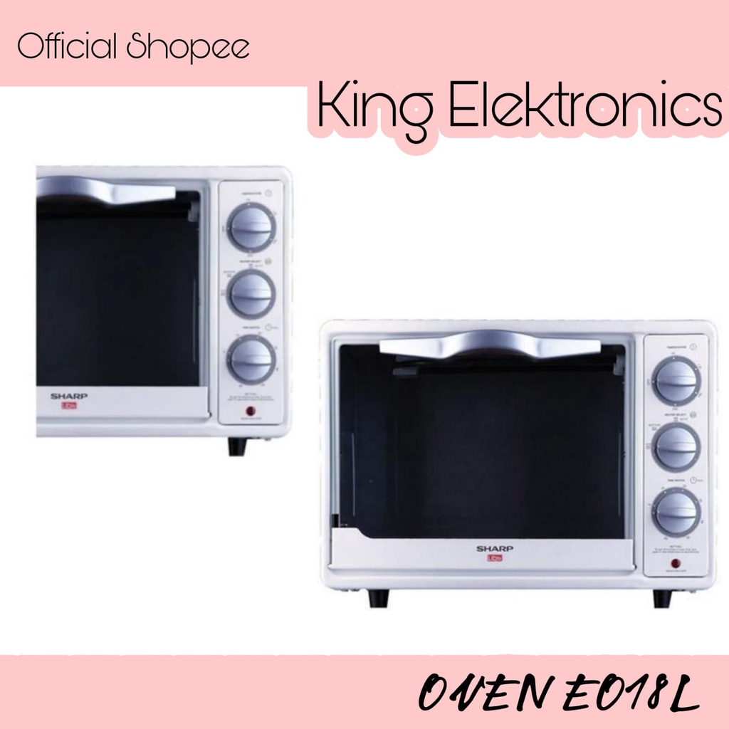 OVEN LISTRIK SHARP EO 18 LITER / SHARP EO 18L/ OVEN MURAH/ OVEN SHARP MURAH BERGARANSI RESMI