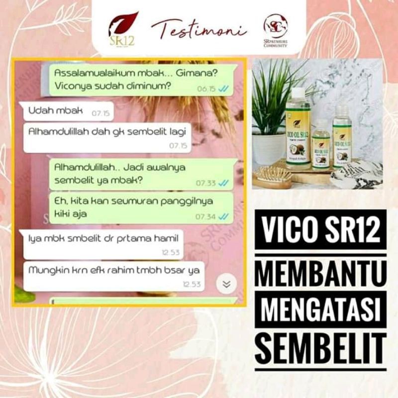 AMPUH VCO OIL SR12 60 ML UNTUK SEMBELIT PADA BAYI DAN BALITA // HERBAL ALAMI