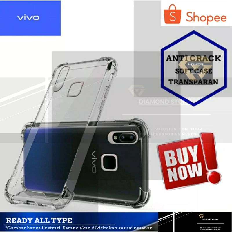 VIVO SILLICON CASE ANTI CRACK SOFTCASE CASING VIVO Y12 Y12s Y17 Y19 Y20 Y20S Y30 Y50 Y53 Y71 Y83 Y85 Y91 Y91C Y95 V5 PLUS V7 PLUS V15 S1 S1 PRO Z1 PRO V9 V17Pro V21 X50 X50 PRO X60