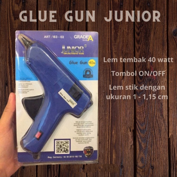 Lem Tembak 40 watt 40watt Hot Gun Heat Sewing On Off Art Seni Kesenian Prakarya Kertakes Craft Crafting Kerajinan Panas Leleh Cair Lilin Plastik Acrylic Rubber Pistol Craft Crafting Mencairkan Melelehkan Pasang Monte Tempel Menempel Grosir Prakarya Malang