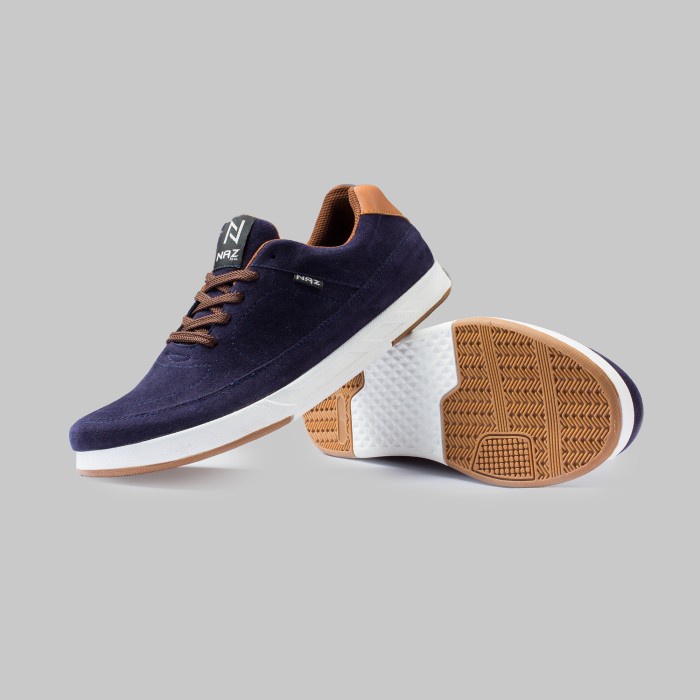 DK01 X NAZREAL Sepatu Sneakers Pria Navy Terbaru Bardlof