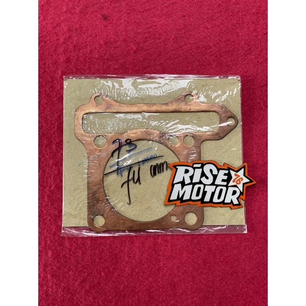 Paking Head Tembaga Satria Fu Tebal 1 mm uk 73