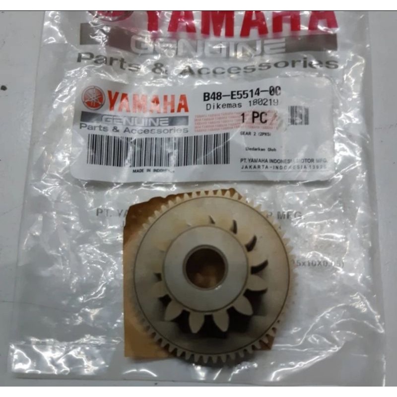 GEAR GIR DOUBLE STATER STARTER XSR MT15 WR 155 ASLI ORI YAMAHA B48 E5514 00