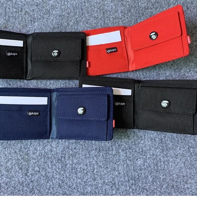 ❁ AAPE Wallet // Dompet Lipat Aape By A Bathing Ape BAPE ♖