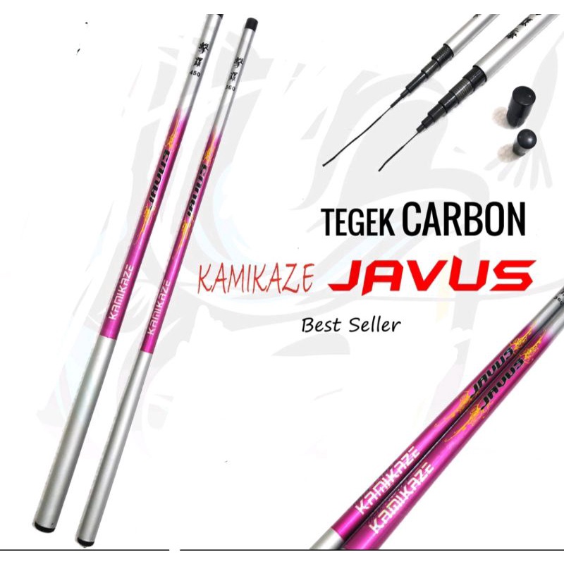 tegek carbon kamikaze javus 2,4m sampe 6,3m