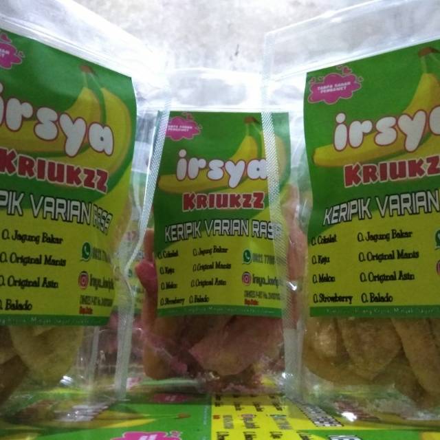 

Keripik Pisang Varian Rasa