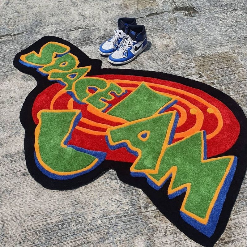 Space Jam Rug / Karpet Space Jam / Karpet Custom / Custom Rug