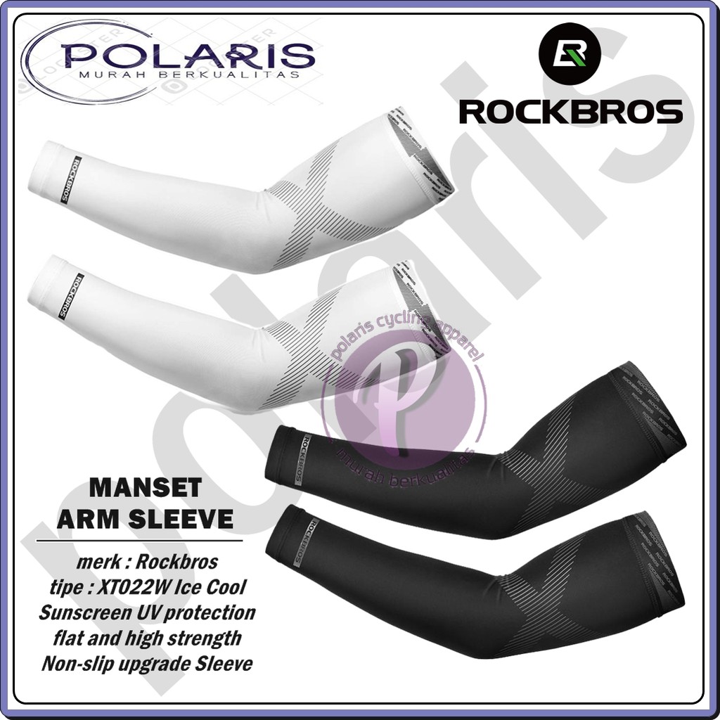 ROCKBROS Original Manset tangan Arm Sleeve Arm Warmer Sepeda XT022W