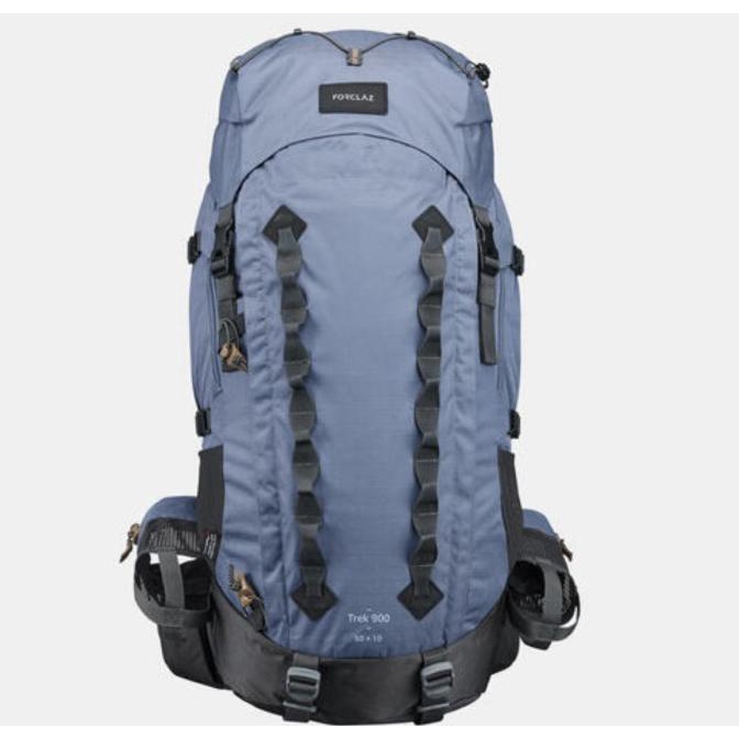 &<&<&<&] Quechua tas gunung trek 900 50L +10 women blue 8493062