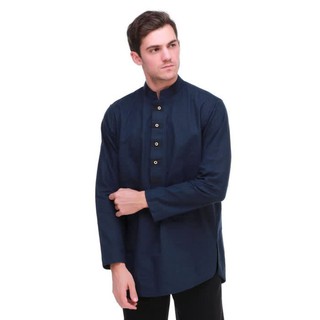 BEST SELLER Baju  Koko  Fatih  Navy Tersedia 5 Warna Pria 