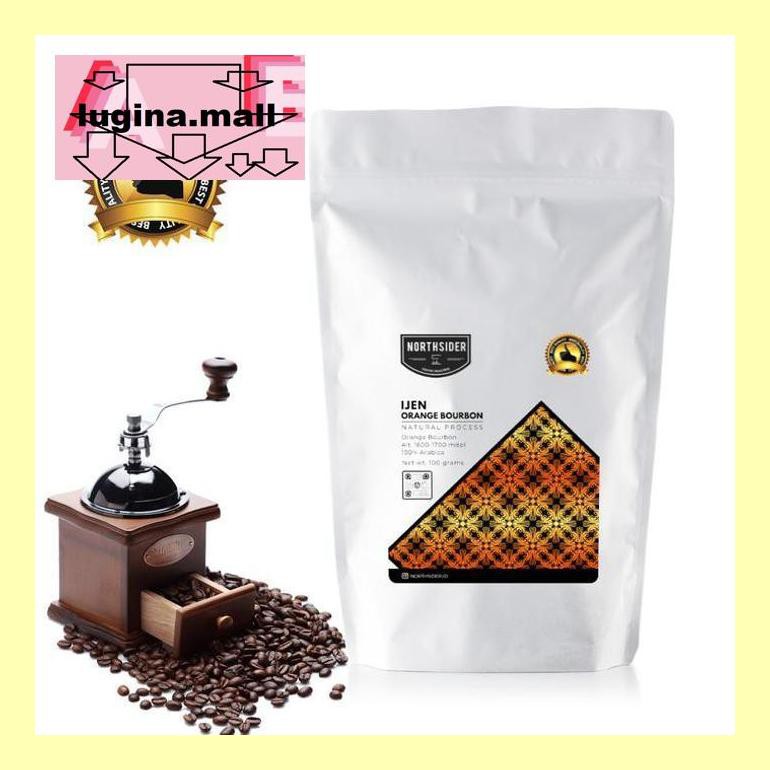 

Koptlopoc Kopi Biji Arabika Ijen Orange Bourbon Natural - 100Gr Northsider Coffe - Biji Kopi