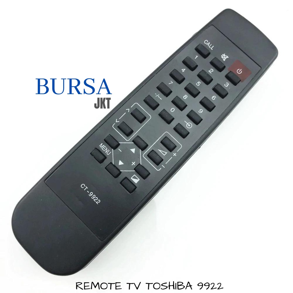 REMOTE TV TOSHIBA REMOT ANALOG CT9922 NON MULTI