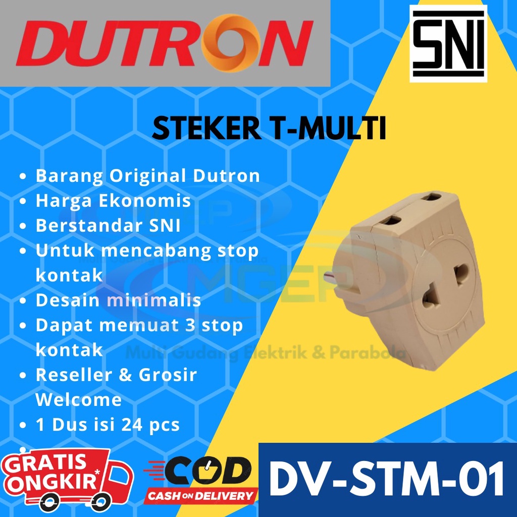 Dutron Steker Stop Kontak T DV STM 01