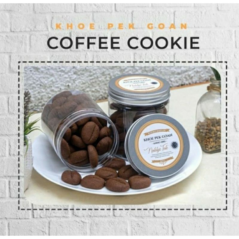 

Khoe Pek Goan Coffee Cookies - Kue Kopi Khoe Pek Goan