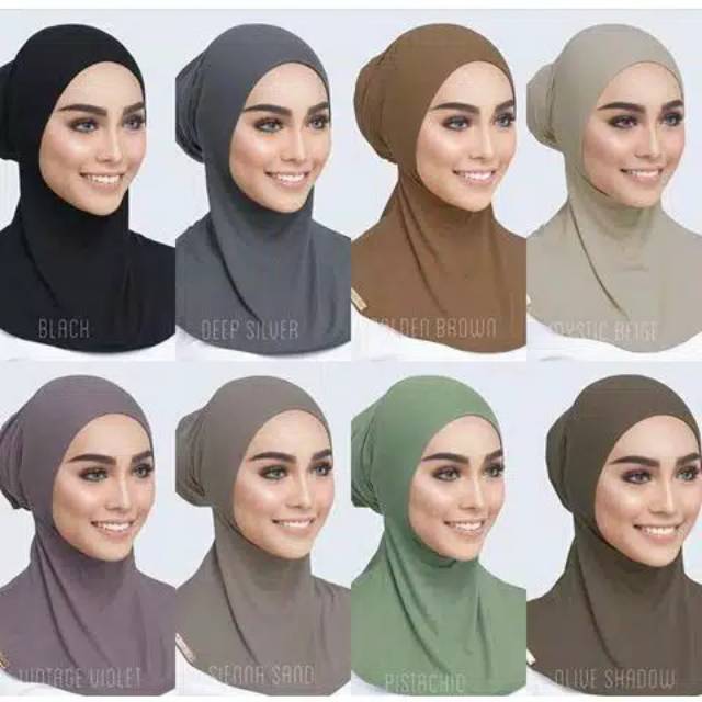 [Fashion Muslim] Inner CIPUT NINJA (DALEMAN HIJAB) premium | resleting | jersey | terlaris