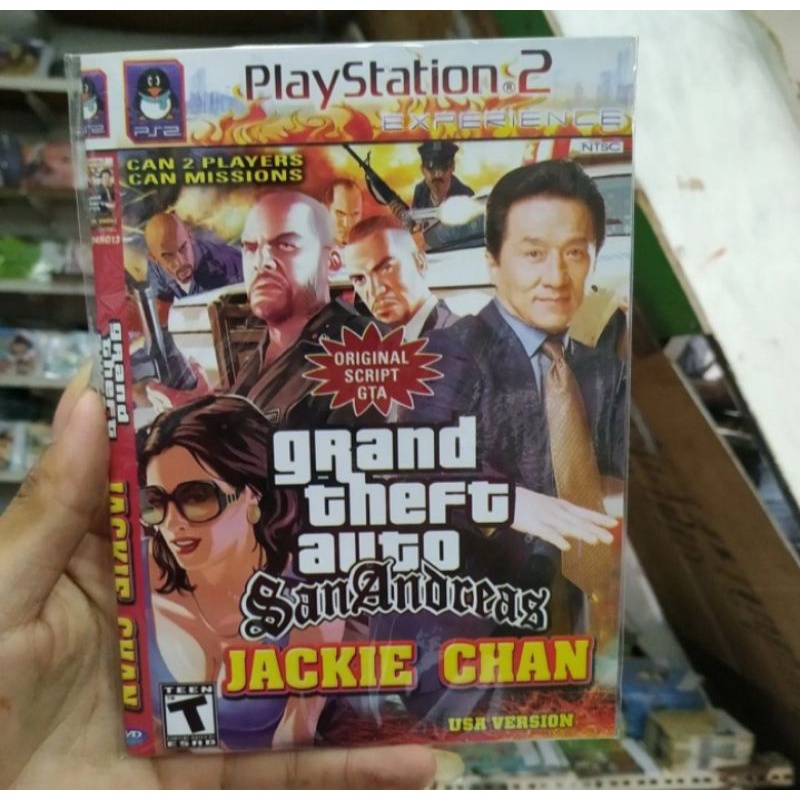 Kaset Ps2 Gta San Andreas Jackie Chan