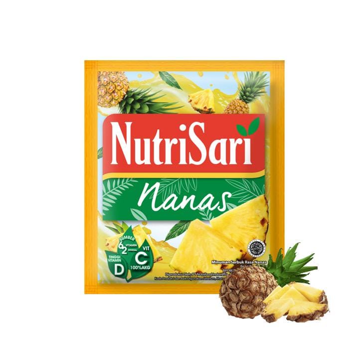 Nutrisari Renceng Minuman Nutri Sari Serbuk Instant Isi 10 Sachet