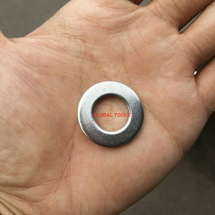 Stock Terbatas Ring Plat M6 ss 304 Flat washer ring baut 6mm not stanley hilti Tools Baut