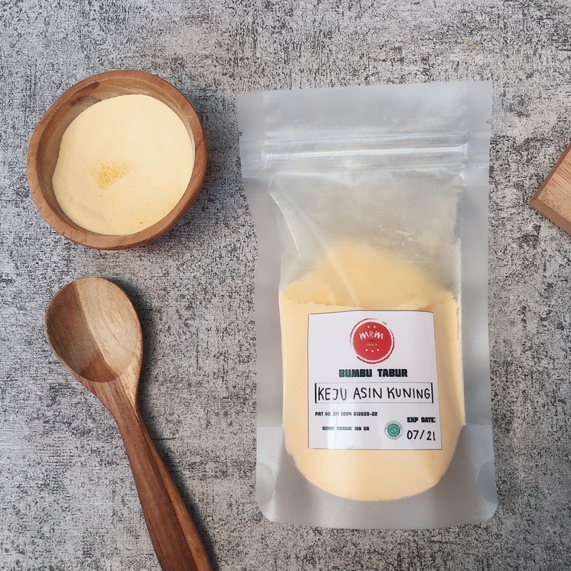 

Bumbu tabur rasa keju asin / keju cheddar / keju mozarella 50gr 100gr bubuk keju