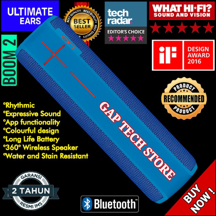 PROMO.. Ultimate Ears UE BOOM 2   BOOM2 Bluetooth Portable Speaker Originals