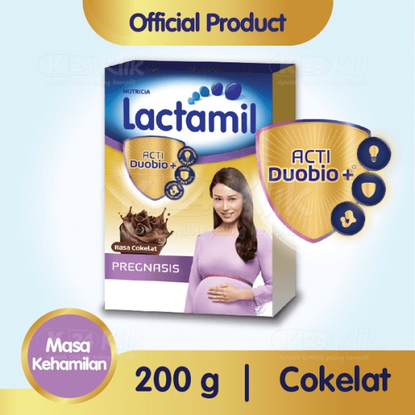 Lactamil Pregnasis Minuman Ibu Hamil Coklat 200 gr