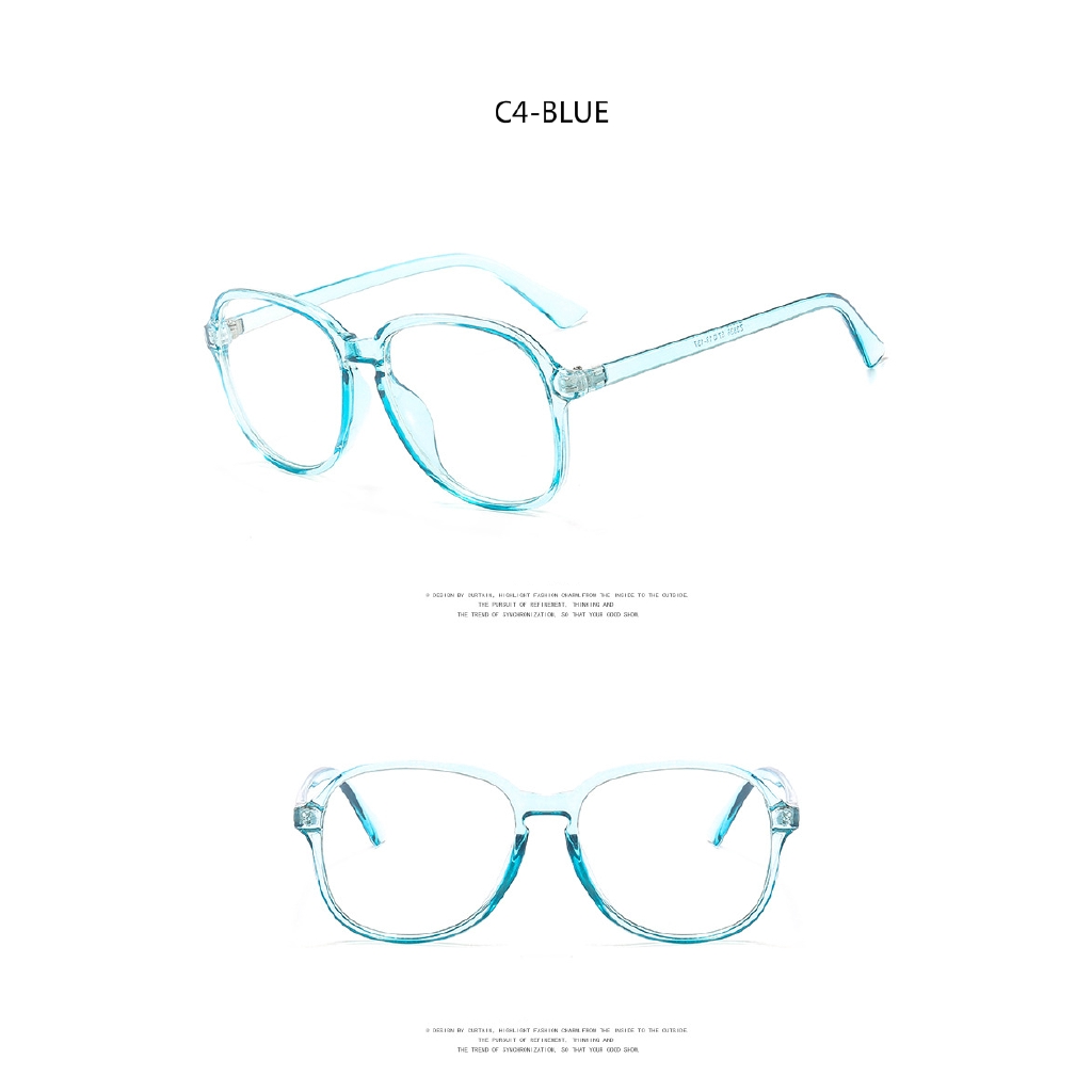 Fashionable metal hinge retro all-match literary men and women glasses