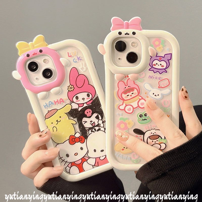 Case Desain Kartun Hewan Disney 3D Untuk IPhone 14 13 12 Pro MAX 11 6 6S 7 8 14 Plus XR X XS MAX SE 2020