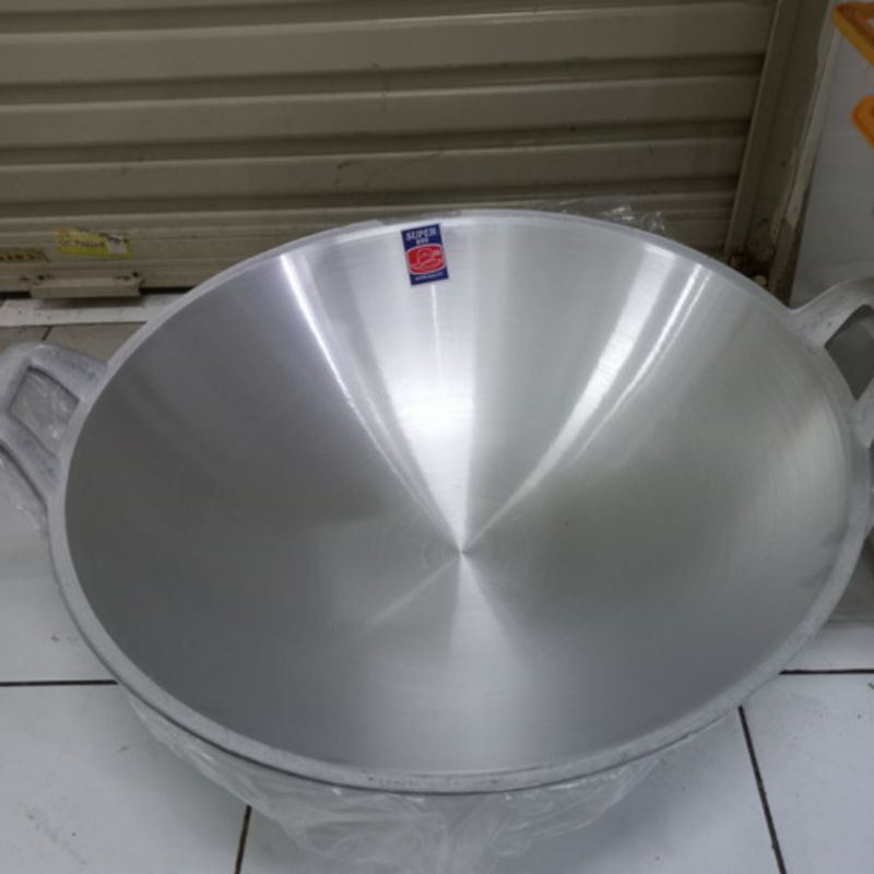 [ ⭐FREE ONGKIR⭐ ] wajan alumunium CEKUNG DALAM foodgrade SUPER 18/16/15/14/13/12/11/10 kilap besi cor stainless