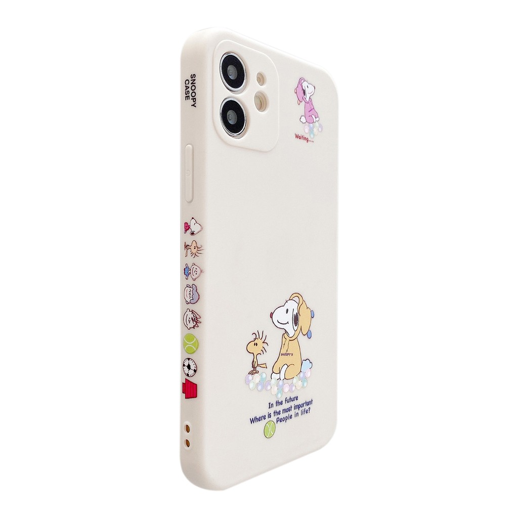 【COD Tangding】Iphone11Pro Max 12 Promax Cartoon Boy Puppy Pattern Anti-fall Phone Case Protection