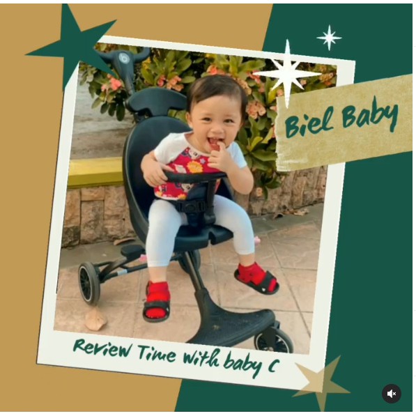 stroller micro trike baobaohao V1(DENGAN KANOPI) Hadap depan hadap ibu BABYANME