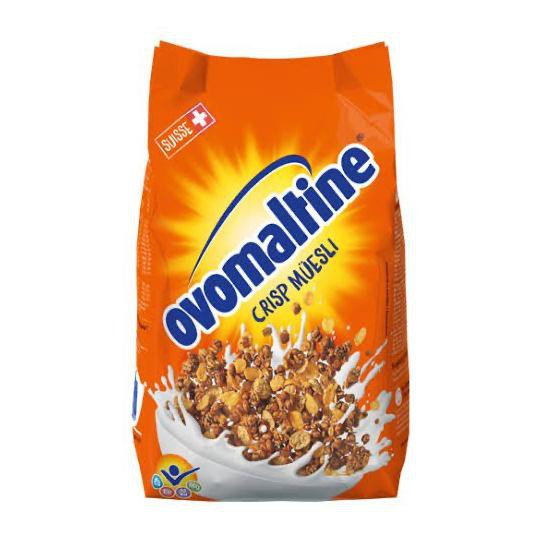 

(COD) Ovomaltine Crisp Muesli 500g Cereal Muesli Import Ovaltine MUSELI - EXP SEP 2021