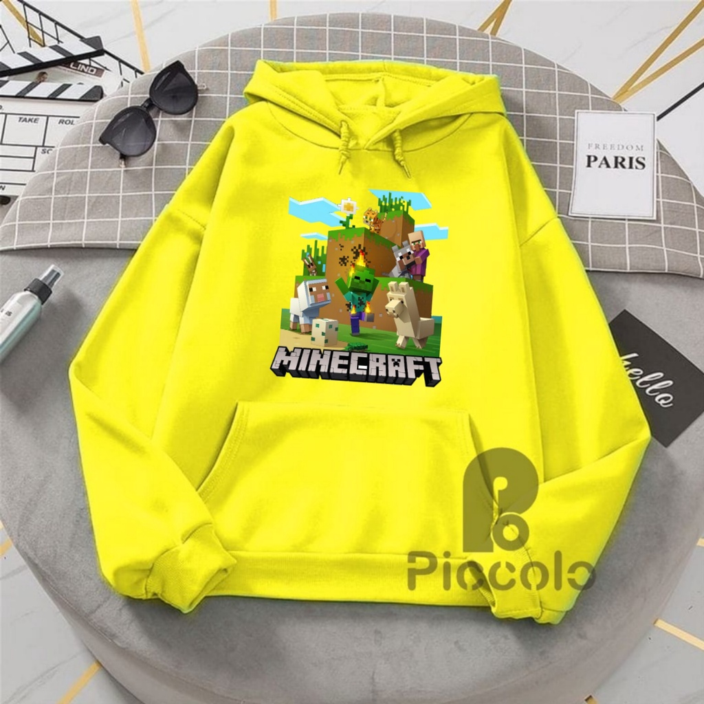 JAKET ANAK HOODIE ANAK MINECRAFT BAHAN PREMIUM