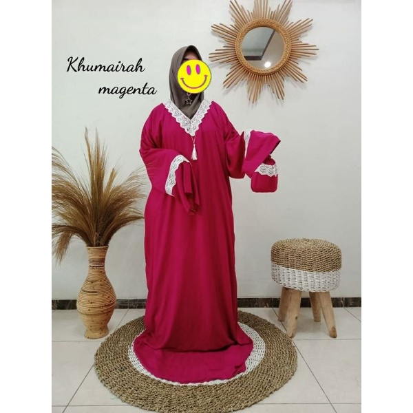 MUKENA ABAYA SHOLAT KHUMAIRA RAYON 354