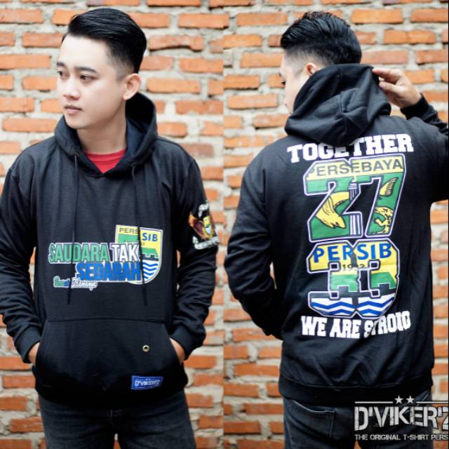 Jaket hoodie Bonek viking Persib bonvik Persebaya murah pria wanita ORI