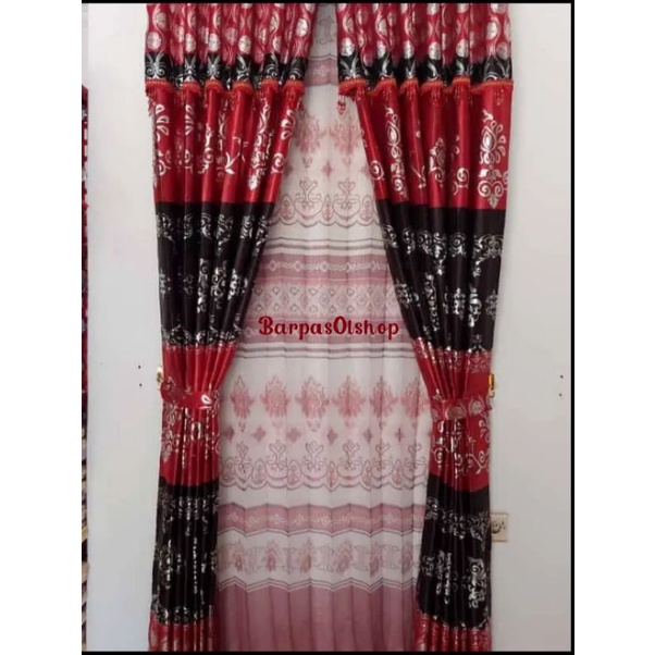 Top Gorden/Hordenq Blackout import motif emas
