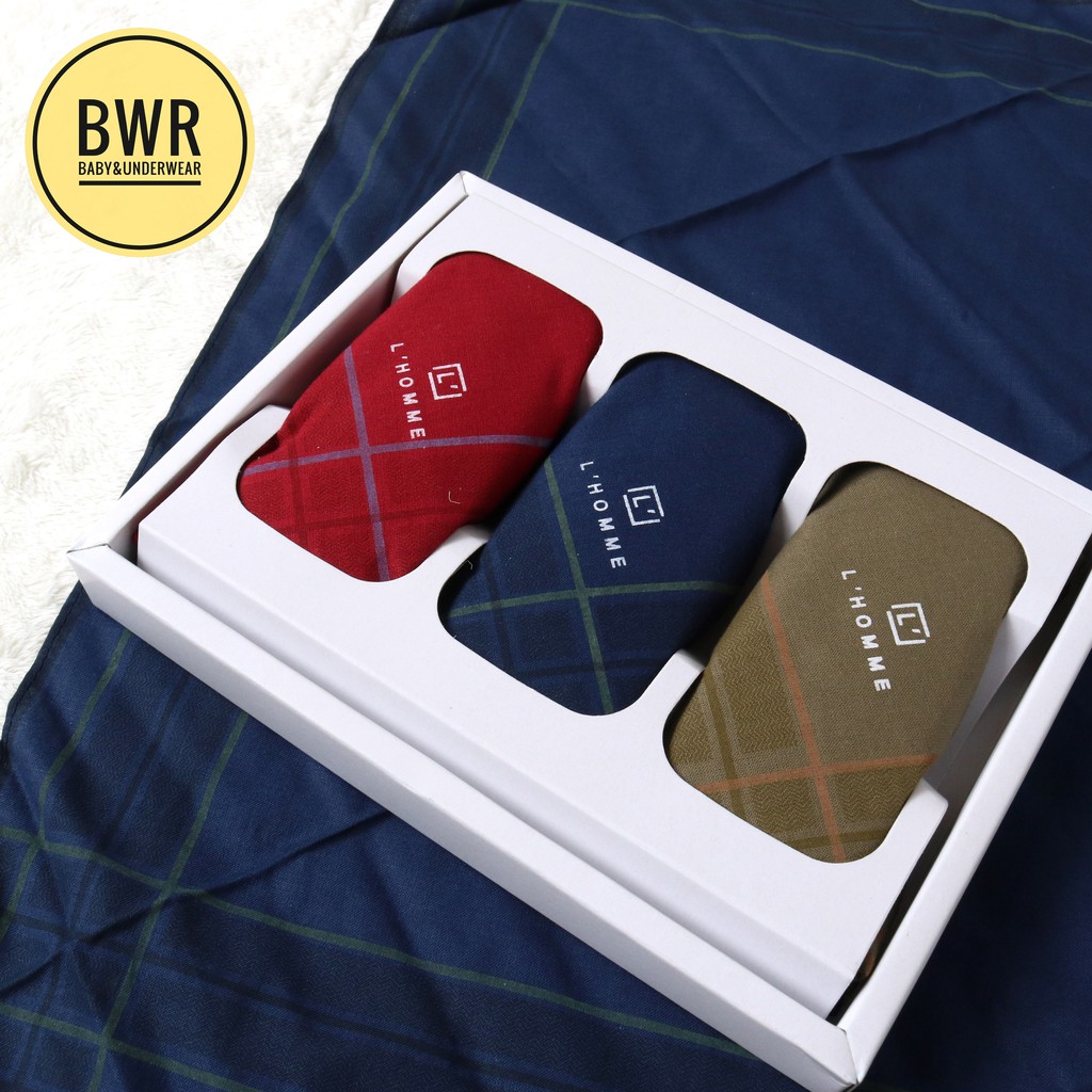 [ 6pc ] Sapu Tangan DEWASA Pria | Saputangan Warna GELAP Berkualitas - Bwr