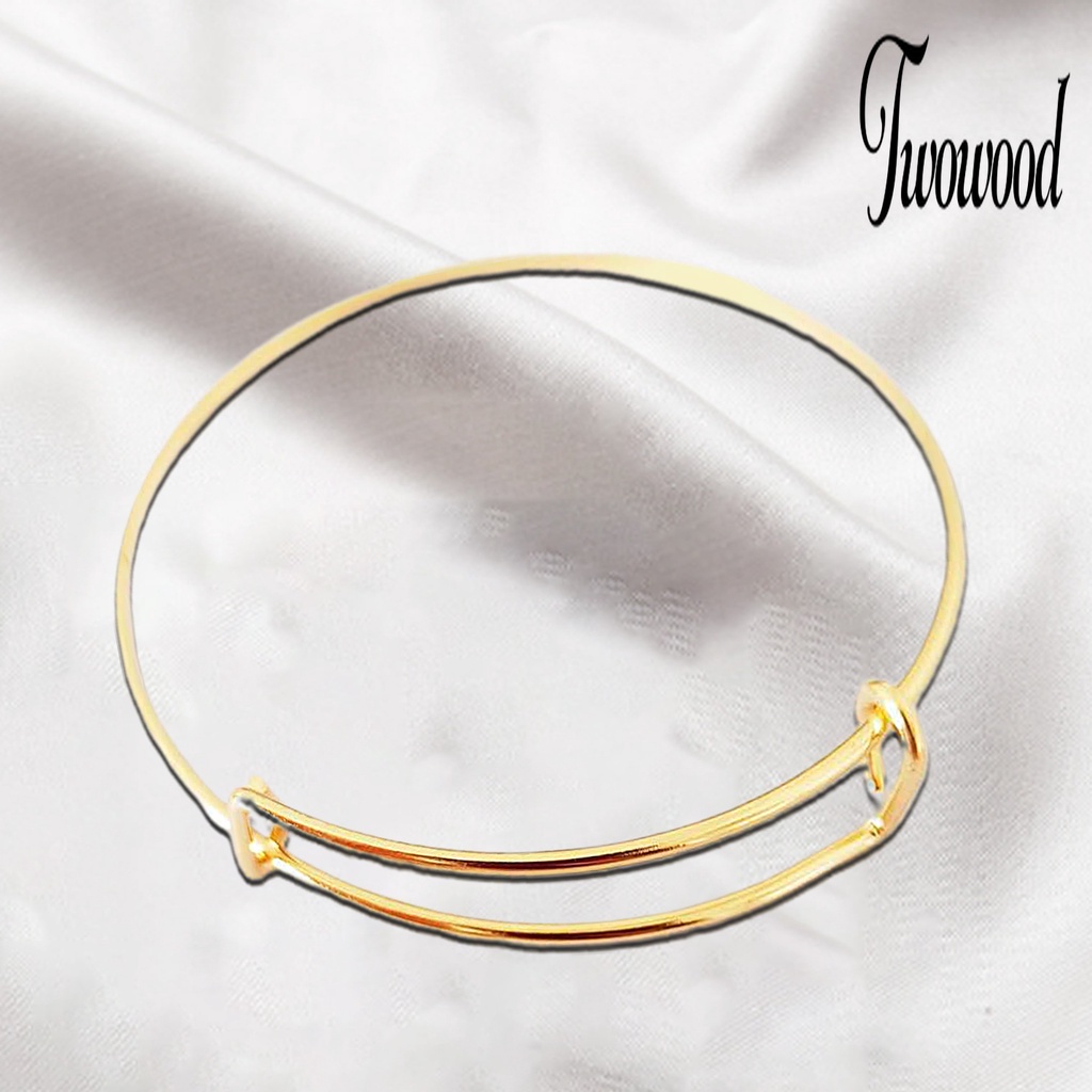 Gelang Bangle Simple Adjustable Untuk Wanita