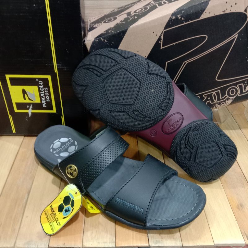 sandal kulit asli pria PAKALOLO N0933 kokop,Sorong/tali dua ORIGINAL.