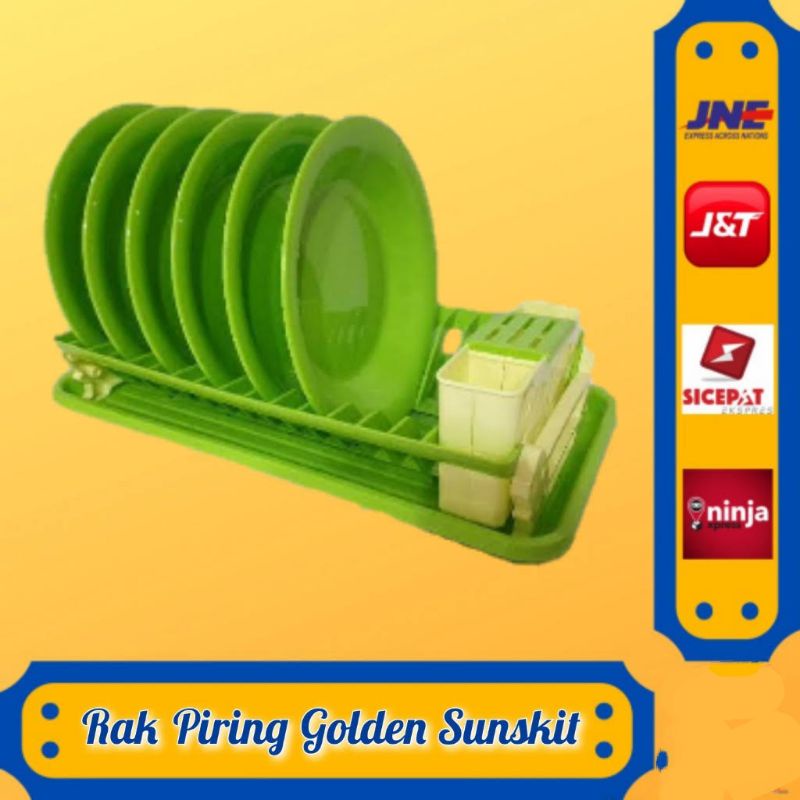 Termurah rak piring golden Sunkist Rp (9020) TERMURAH