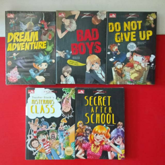 Paket 5 Komik FRIENDS Z: 5 buku (Terjemahan Korea)
