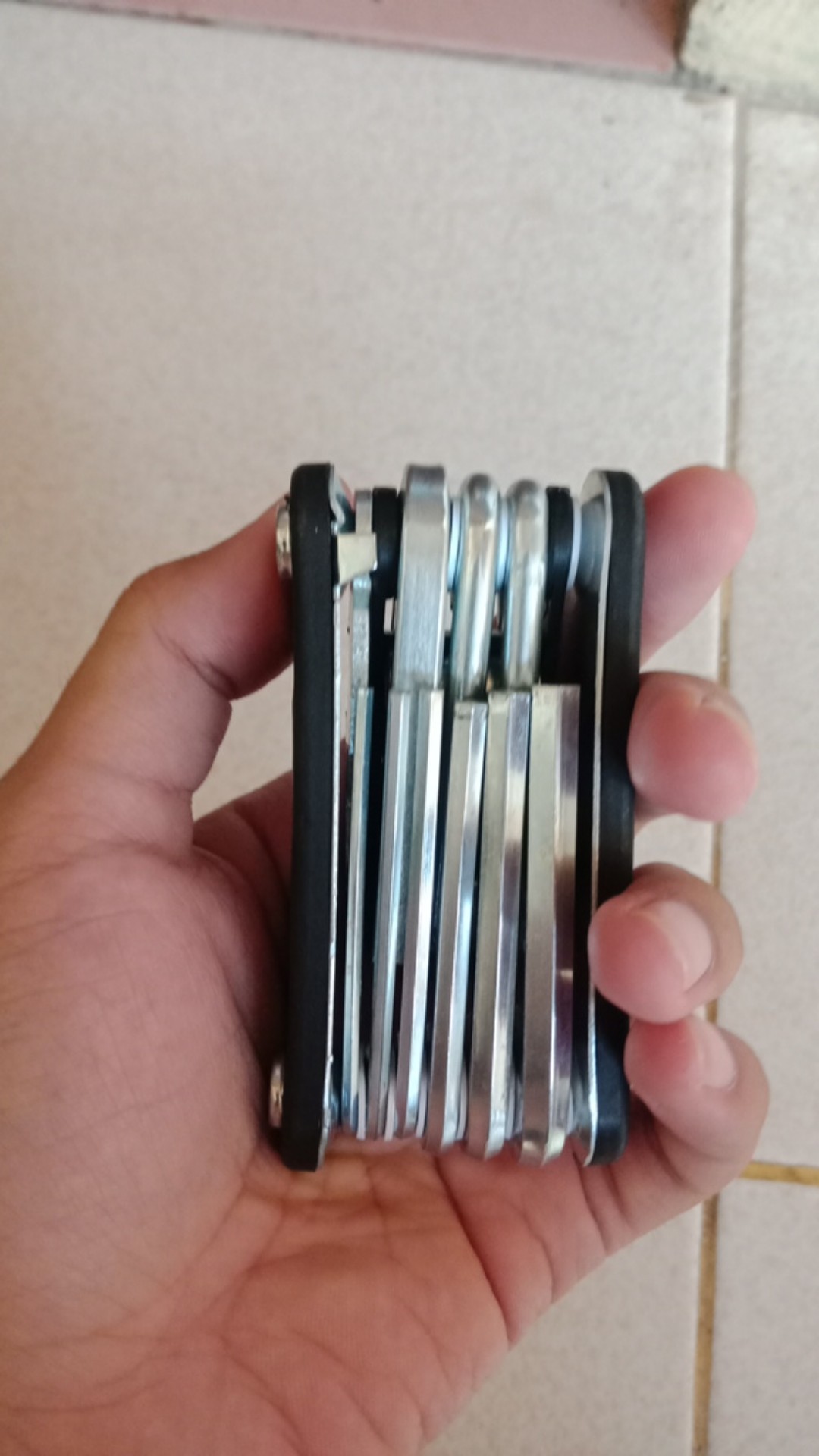 Kunci L Lipat - Kunci Shock Lipat - Obeng Lipat - Kunci Set Sepeda