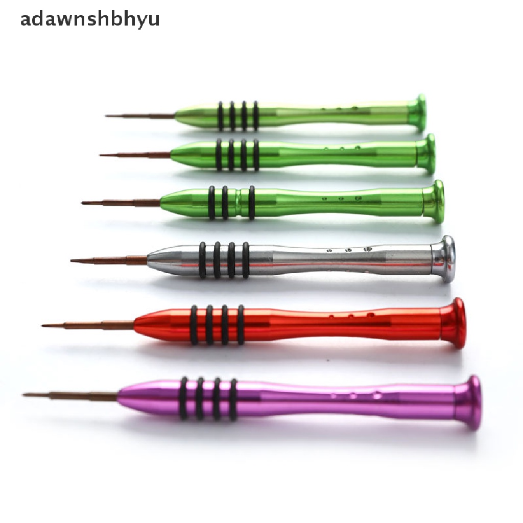 Adawnshbhyu 1.2 /1.5 /0.8mm T2 Y0.6 Pentalobe Obeng Non-slip Alat Pembuka Obeng