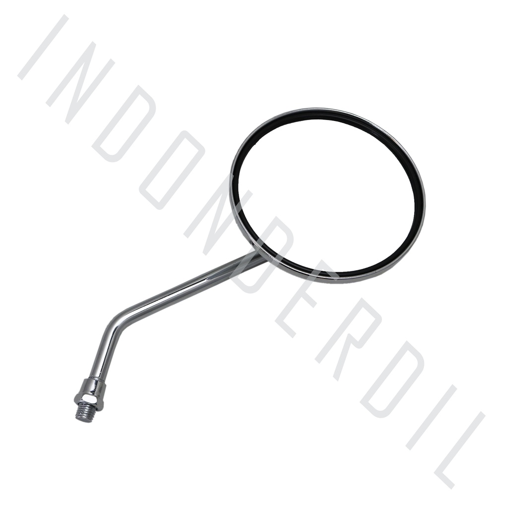Spion-Sepion-Kaca-Cermin-Bulat Kiri-Kanan Mini-Pendek Besi Set Variasi Model Vespa-Scoopy Universal Drat Honda &amp; Yamaha Beat-Vario-Mio-Aerox-Grand-dll