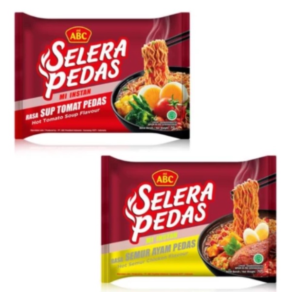 

ABC Rasa Sup Tomat Pedas 4 x 70 gr + ABC Rasa Semur Ayam Pedas 4 x 70 gr