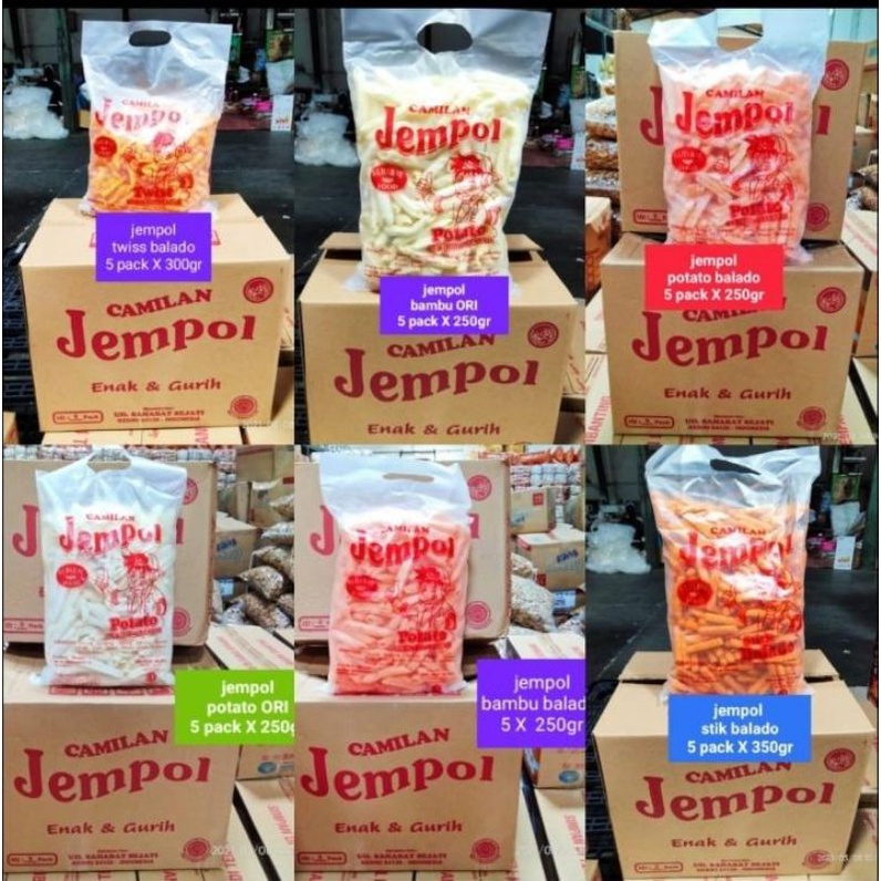 

Snack Camilan Jempol Potato ORI 250gr