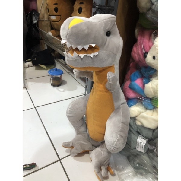 Boneka Dino Dinosaurus Lucu Bahan Lembut 30 Cm Label SNI